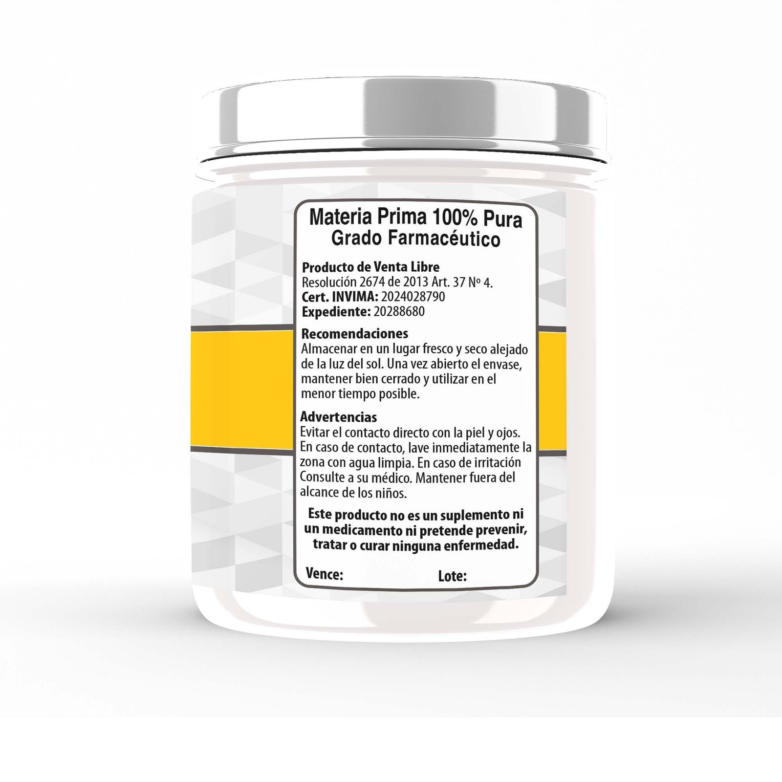 Citrato de Potasio Polvo 450g - Imagen 3