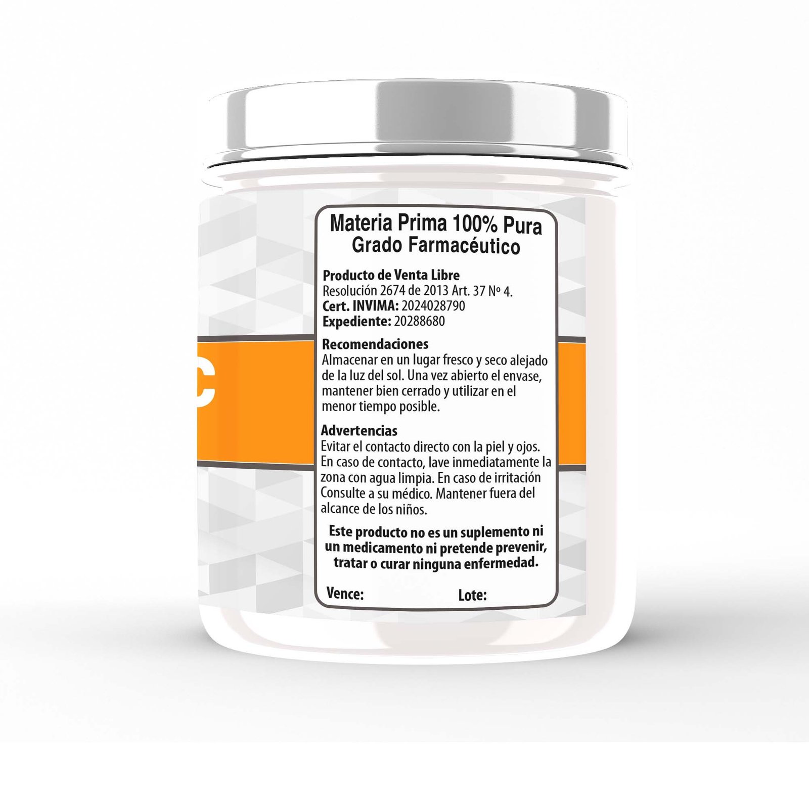 Vitamina C Polvo 400g - Imagen 4