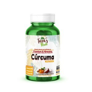 Cúrcuma + Vitaminas B12 + B2 + B3