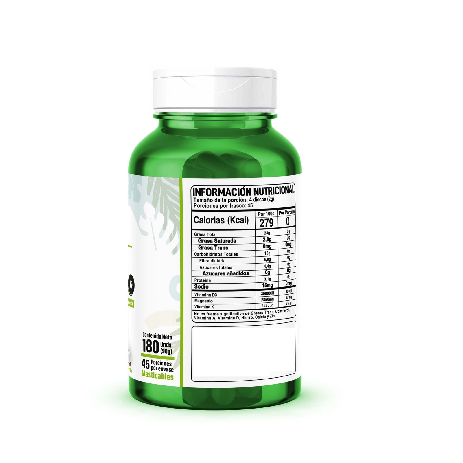 Magnesio + Vitamina D3 + K - Imagen 3