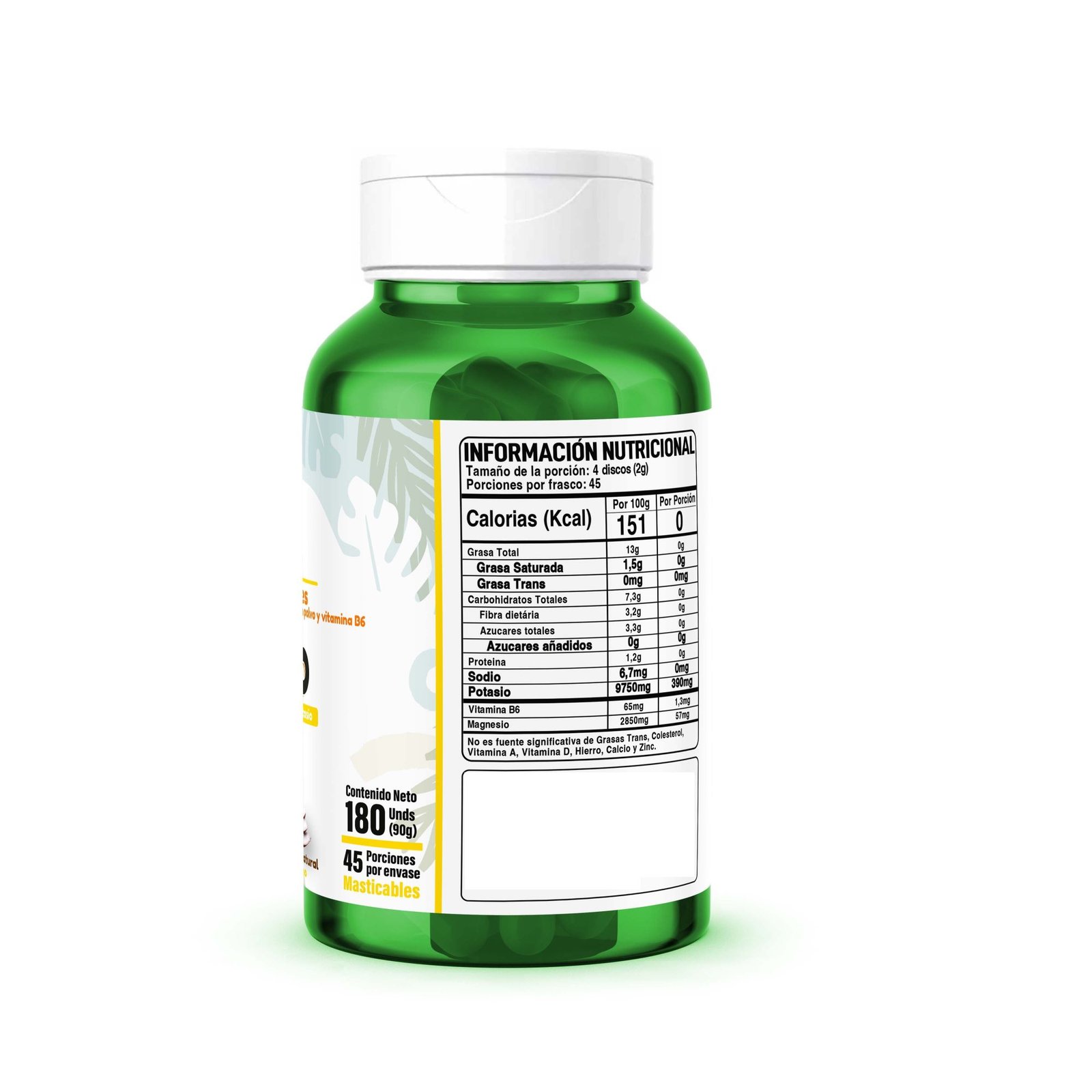 Potasio + Magnesio + Vitamina B6 - Imagen 2